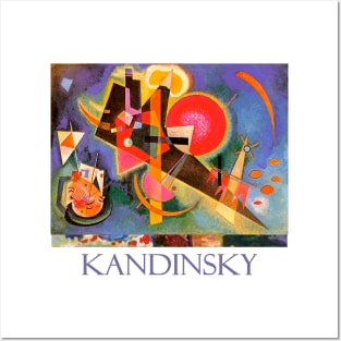 In Blue (1911) by Wassily Kandinsky Posters and Art